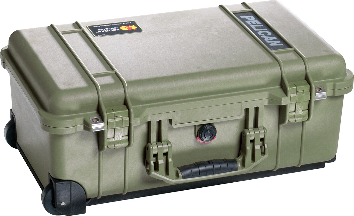 Pelican 1510 Protector case in OD green